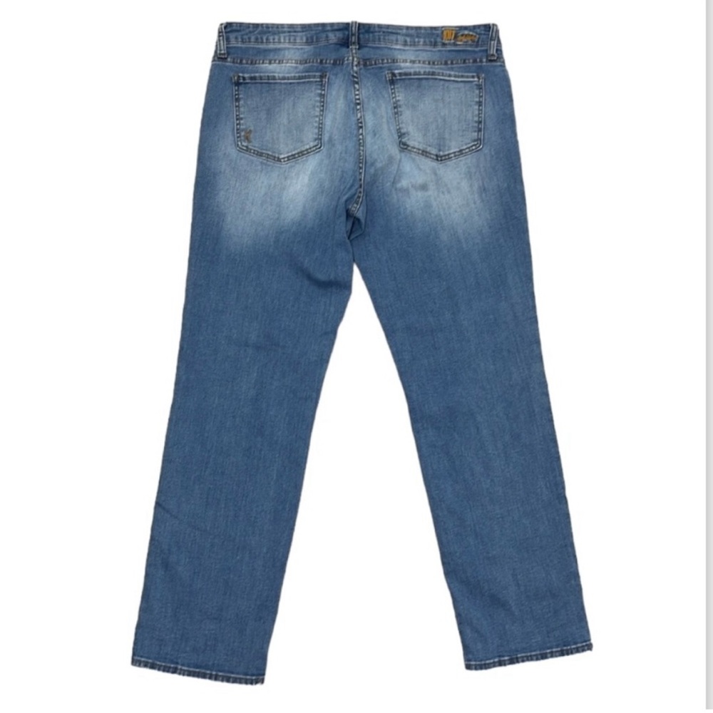 Kut From The Kloth Womens 14 Katy Boyfriend High Rise Straight Leg Jeans Blue